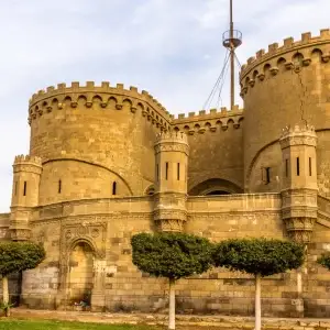 Bab El-Azhab former main gate of the citadel
